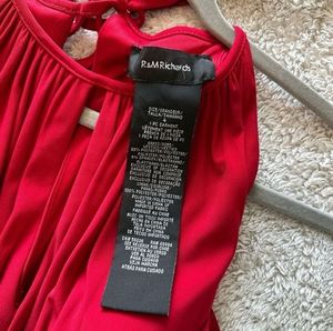 R&amp;M Richards Women&#39;s Sleeveless Evening Gown