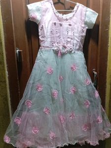 Kids Pink Frock.