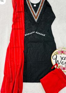 3 Piece Kurta Set