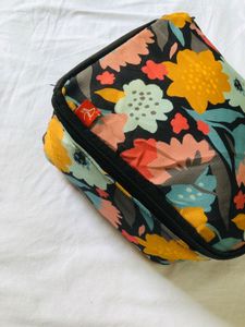 Floral Print Pouch