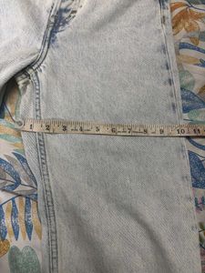 Wide Leg Denim Jeans
