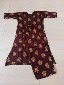 Stylish Printed Kurta Set 💙