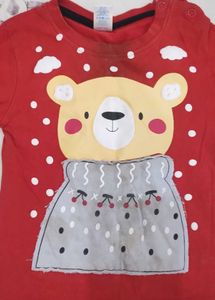 Cute Graphic T-shirts And Shorts &amp; Diaper