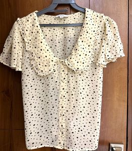 Korean Polka Dot Blouse