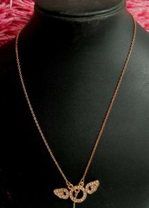 Angel Wing Pendant Necklace
