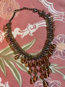 Beaded Dangle Necklace