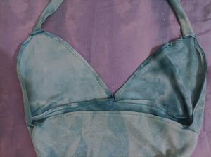 Halter Neck Vintage Y2K Top