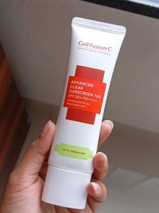 Cell Fusion C Advanced Clear Sunscreen 100 SPF50+