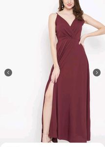 Burgundy Maxi Dress