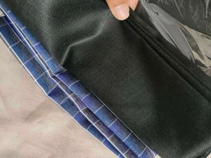Men Unstitched Shirt Trouser Fabric Set Formal