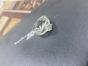 Sparkling Silver Tone Ring