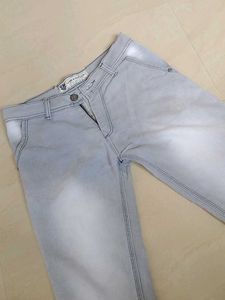 Grey Denim Jeans