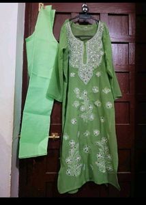 🆕 Chikankari Kurti