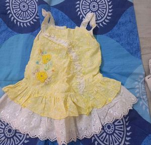 Chikon Sleeveless Frock