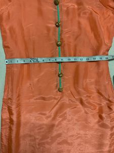 PUNJABI  SALWAR SUIT WITH PAPER SILK DUPATTA