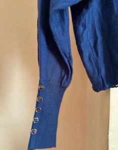 Embellished Blue Top