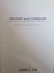 Decode and Conquer