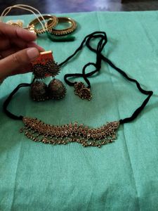 Antique Necklace &amp; Earring Set