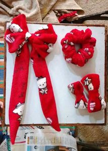 Hello Kitty Hair Accessory Set Combo 5