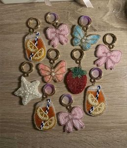 Beaded keyrings💛