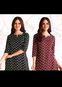 Elegant Printed Kurta