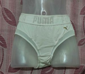Puma White Briefs - Size M/l
