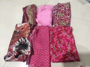 Cut Pieces Of Dress Material Suit Combo
