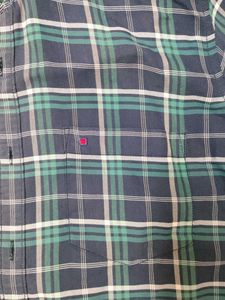 Plaid Button-Down Shirt