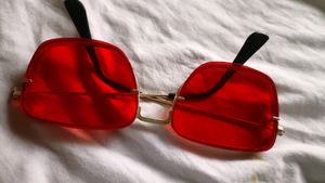 Red Glass Goggles