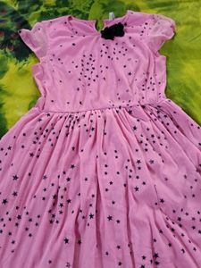 Pink Star Dress