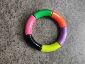Colorful Retro Bangle Bracelet