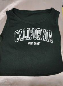 Black California Tank Top