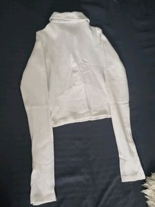 Basic Crop Ribbed Top