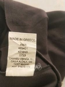 Brown Long Sleeve Top