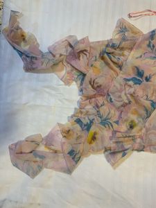Zara Floral Ruffle Top