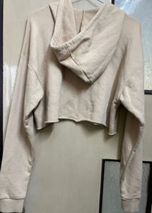 Hoodie Crop Sweatshirt Forever 21