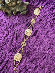 Gold-tone Statement MangTikka