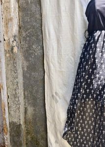 I. Cross Print Tube Dress