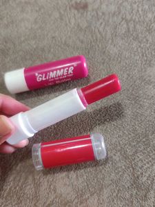 Lip Balm Bundle - Cherry, Honey, and Glimmer!