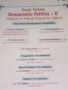 10th class social democratic textbook