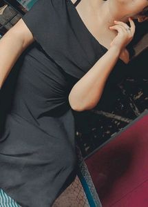 Black Fit&amp;flare One Piece