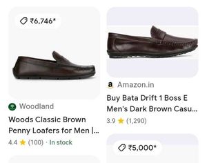 💯✨Premium quality ✨💯 Brown Leather Formal Shoes