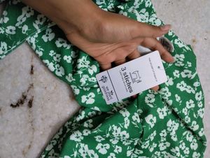 Green Floral Sundress💚