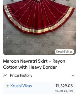 ETHNIC SKIRT For Women [Navratri Special]