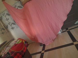 Peach Anarkali Dress