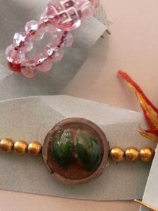 Resin Rakhi And 2 Rakh