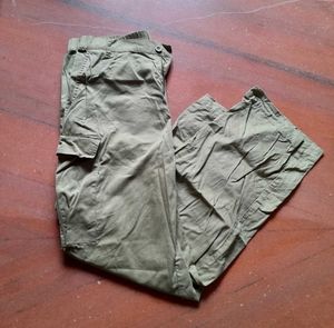 Yousta High Rise Cargo Pants For Women