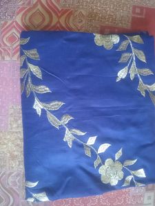 Royal Blue Stiched Dress