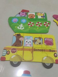 Kids Vehicle Puzzles