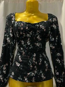 Floral Long Sleeve Top